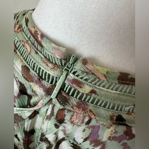 NWOT Ted Baker Floral Long Sleeve Dress - Picture 12 of 15